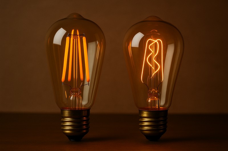 LED vs Incandescent Filaments